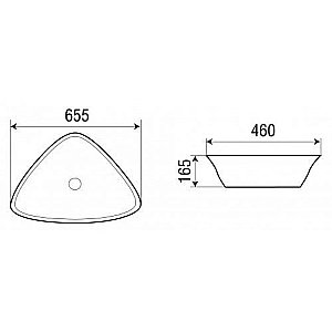 Раковина накладная WeltWasser WW ELBACH 1043 65,5 белая купить в интернет-магазине Sanbest