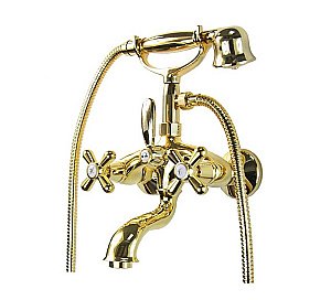 Смеситель для ванны Webert ARMONY AM720201010(153) золото купить в интернет-магазине сантехники Sanbest