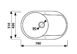 Мойка кухонная Kaiser KMM-7850 W белая купить в интернет-магазине сантехники Sanbest