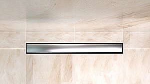 Душевой лоток BelBagno Luce BB-LD-LUCE-80-CR хром матовый купить в интернет-магазине Sanbest