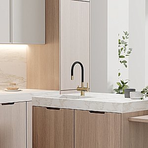 Смеситель для кухни Sancos Lucia SC4004BG брашированное золото купить в интернет-магазине сантехники Sanbest