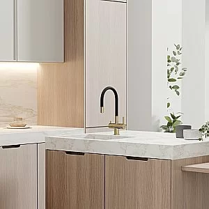 Смеситель для кухни Sancos Lucia SC4004BG брашированное золото купить в интернет-магазине сантехники Sanbest