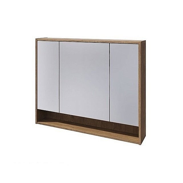 Зеркальный шкаф Caprigo Seattle 100 Дуб кантри купить в интернет-магазине сантехники Sanbest