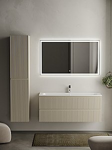 Тумба с раковиной Sancos SNOB R SNR120CE 120 Beige Soft для ванной в интернет-магазине Sanbest