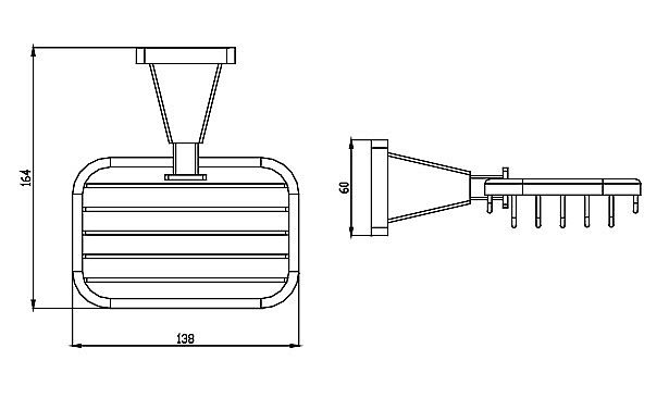 Мыльница Kaiser KH-1034 хром купить в интернет-магазине сантехники Sanbest