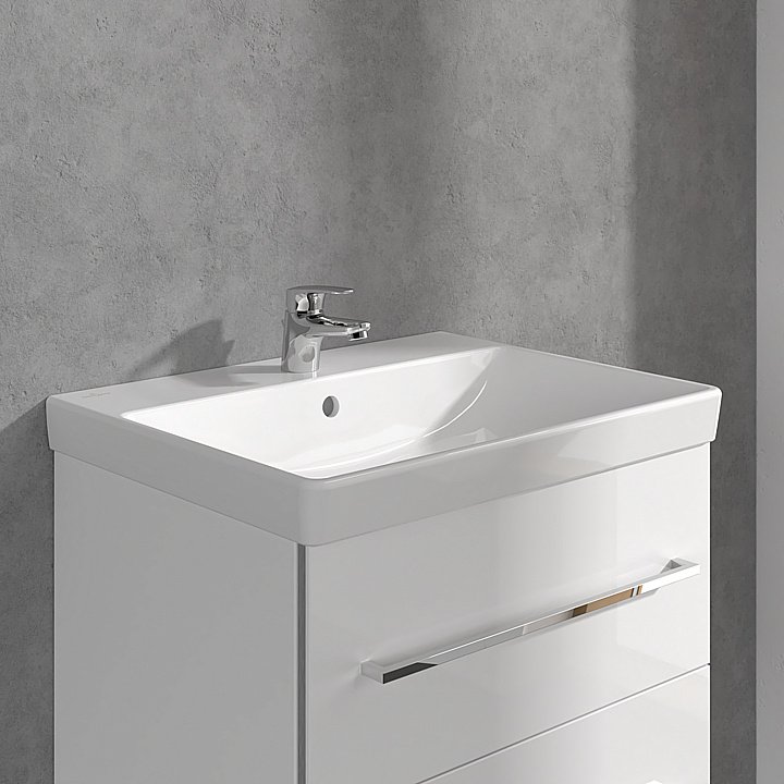 Смеситель для раковины Villeroy&Boch O.novo Start TVW10514111061 хром купить в интернет-магазине сантехники Sanbest