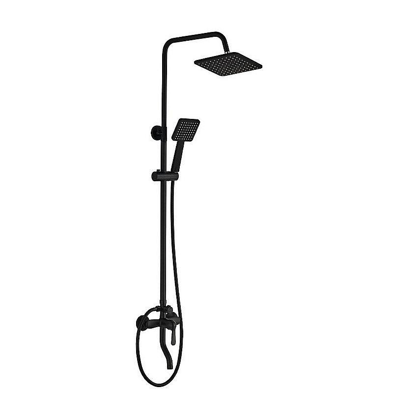 Душевая система Boch Mann ECO Quadro Black BM8427 черная купить в интернет-магазине сантехники Sanbest