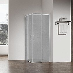 Душевой уголок Veconi Rovigo RV50CH-8080-02-C8 80х80 стекло pear/профиль хром купить в интернет-магазине Sanbest