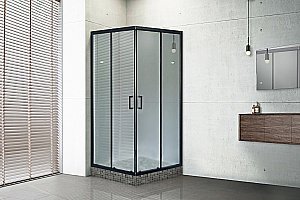 Душевой уголок Royal Bath RB75HPD-C-BL 75х75 матовый купить в интернет-магазине Sanbest