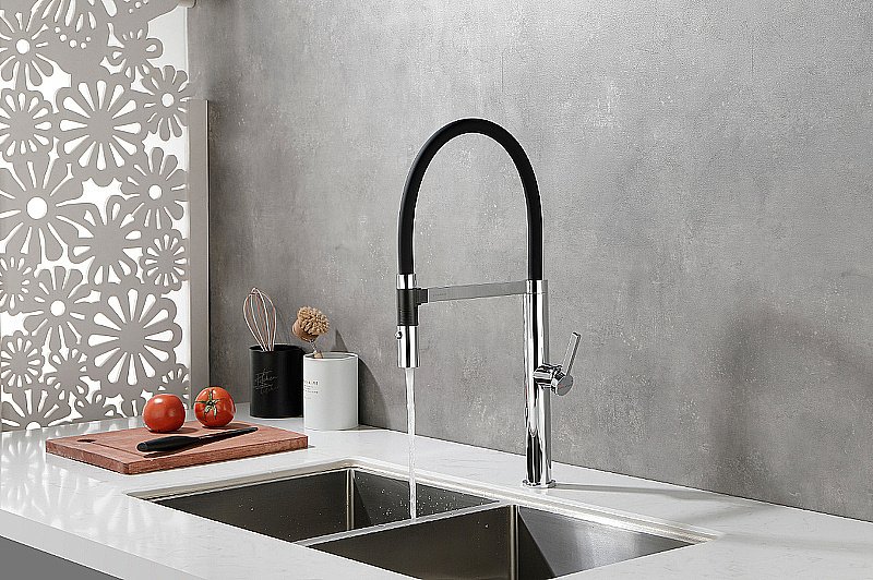 Смеситель для кухни Paulmark Leader Le214101-CR хром купить в интернет-магазине сантехники Sanbest