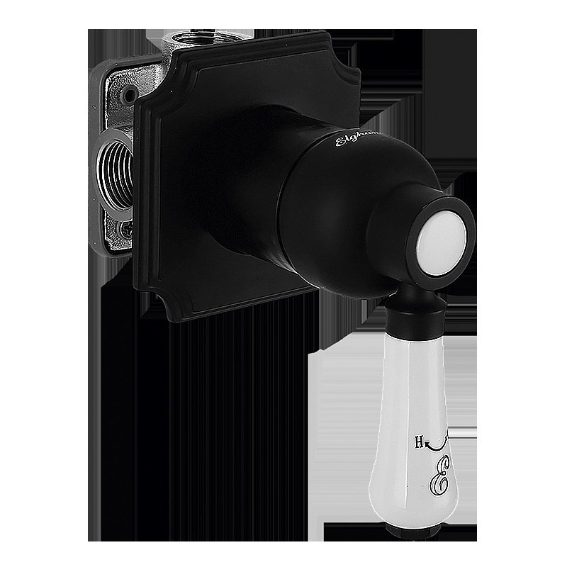 Смеситель для душа Elghansa Terrakotta 34C1186-Black черный купить в интернет-магазине сантехники Sanbest