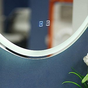 Зеркало BelBagno SPC-RNG-800-LED-TCH-SND 80 в ванную от интернет-магазине сантехники Sanbest