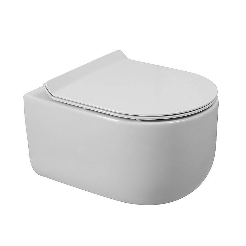 Унитаз подвесной BelBagno SOFT-TOR BB084CH-TOR безободковый, слив-торнадо купить в интернет-магазине Sanbest