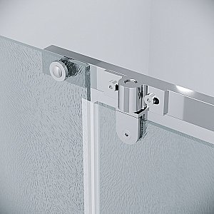 Душевая дверь Grossman Pragma 100 100.K33.03.100.10.02 стекло шиншилла/профиль хром купить в интернет-магазине Sanbest