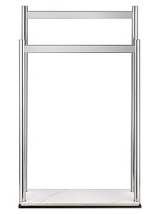 Стойка для полотенец WONZON & WOGHAND, Хром (WW-V4901-CR) купить в интернет-магазине сантехники Sanbest