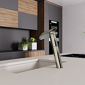 Смеситель для кухни PAINI Morgana 73PW579VRKM никель купить в интернет-магазине сантехники Sanbest