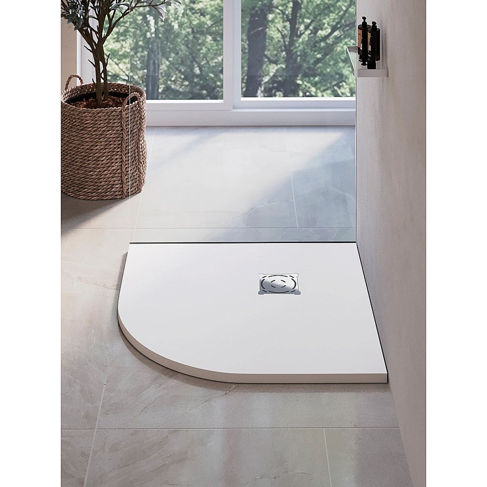 Душевой поддон RGW ST/R-W Stone Tray 16153099-01 90x90 белый купить в интернет-магазине Sanbest