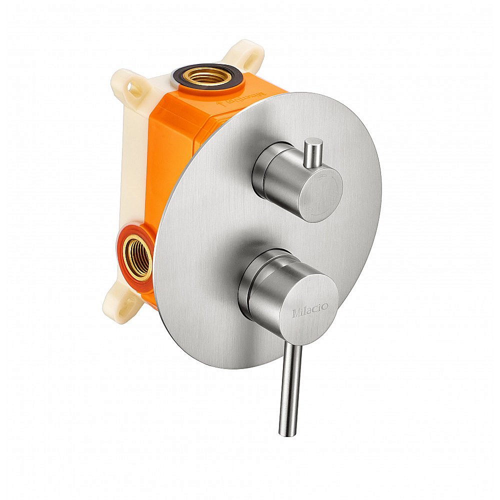 Душевая система Milacio Ultra MCU.150.SS нержавеющая сталь купить в интернет-магазине сантехники Sanbest