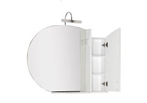 Зеркальный шкаф Aquanet Моника 105 в ванную от интернет-магазине сантехники Sanbest