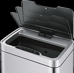 Ведро для мусора WeltWasser  VEGAS BL 12L Матовый черный купить в интернет-магазине сантехники Sanbest