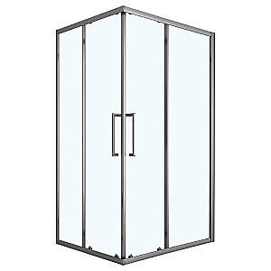 Душевой уголок Loranto Sunway 120х80 CS-AB01GG-128 стекло прозрачное/профиль серый матовый купить в интернет-магазине Sanbest