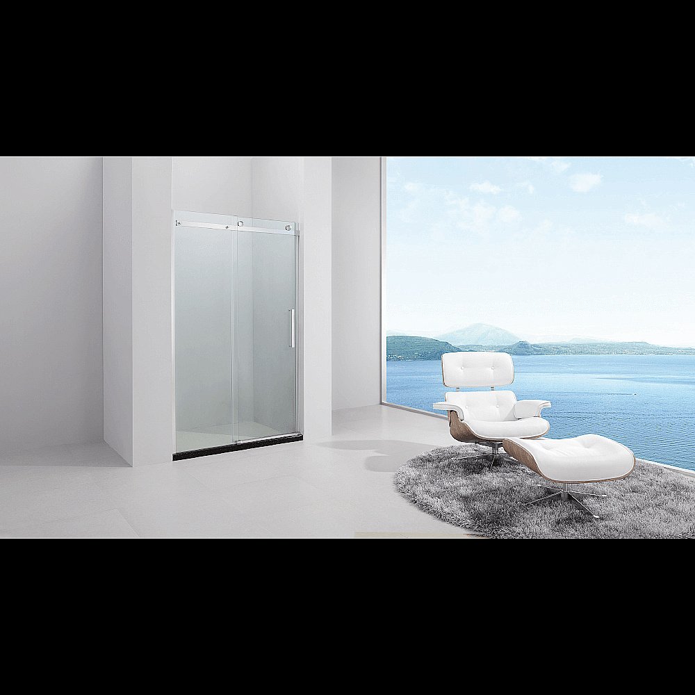 Душевая дверь Black&White Stellar Wind S218 100х195 купить в интернет-магазине Sanbest