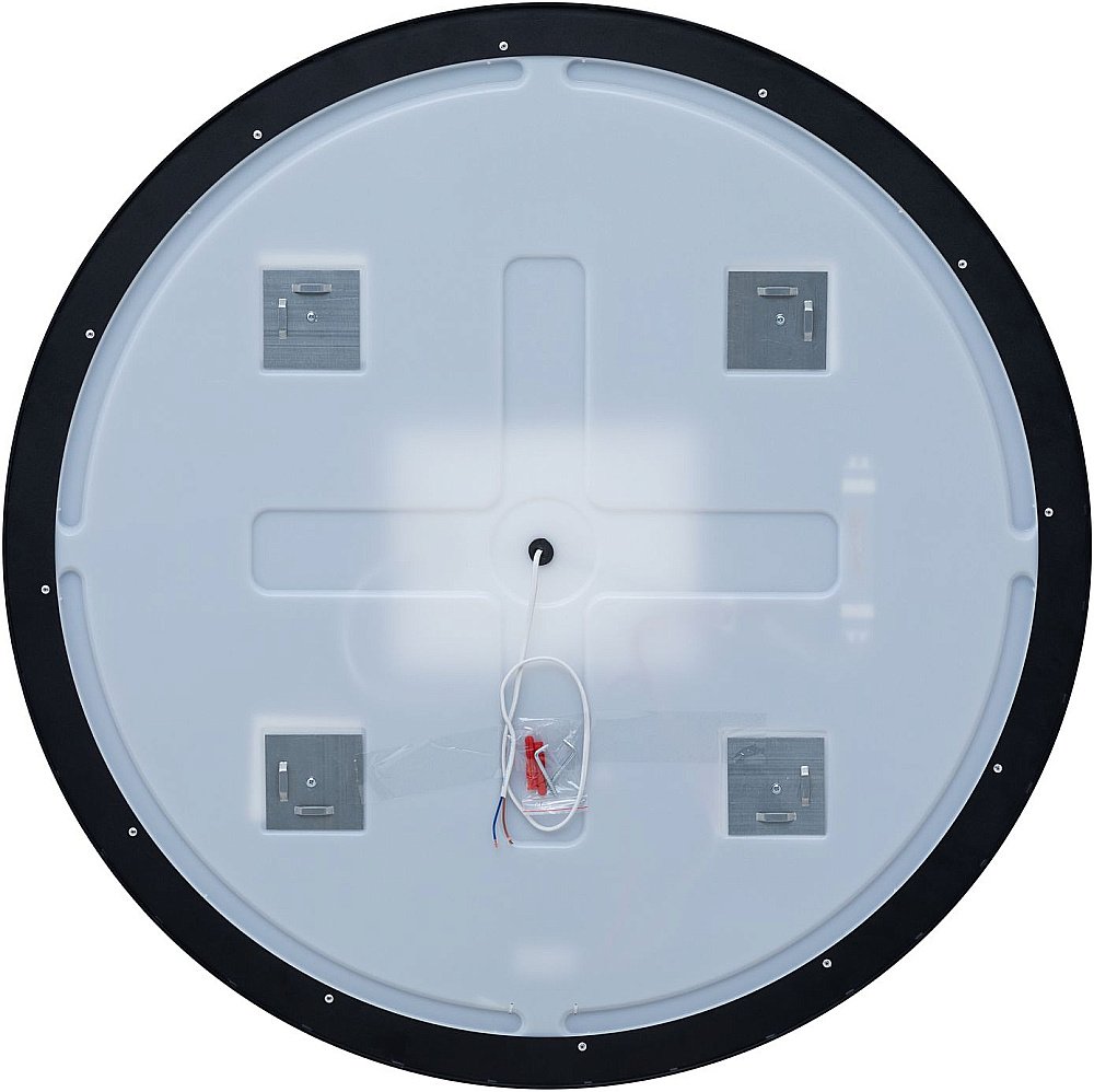 Зеркало Aquanet Тренд 100 черный в ванную от интернет-магазине сантехники Sanbest