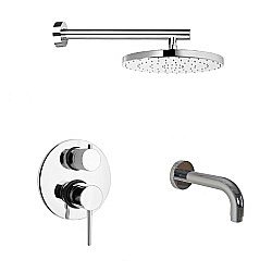 Душевая система PAINI Cox 78CRSET26911BATHHEAD хром купить в интернет-магазине сантехники Sanbest