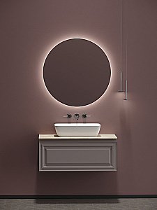 Тумба с раковиной Sancos Very 100 со столешницей, Doha Soft для ванной в интернет-магазине Sanbest