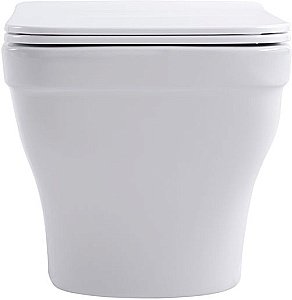 Унитаз подвесной Aquanet Elegant Rimless Elegant W LX-1163 Soft Close с крышкой микролифт, безободковый купить в интернет-магазине Sanbest