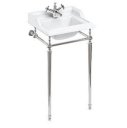 Консоль с раковиной Burlington Classic B20 1TH хром для ванной в интернет-магазине сантехники Sanbest