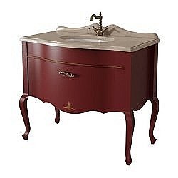 Тумба под раковину со столешницей Caprigo Bourget 100 Эмали реестра отделок Classic купить в интернет-магазине сантехники Sanbest