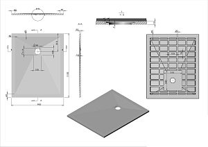 Душевой поддон Vincea VST-4SR 110х90 купить в интернет-магазине Sanbest