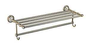 Полка для полотенец FIXSEN Bogema Gold FX-78515G купить в интернет-магазине сантехники Sanbest