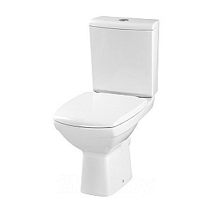 Унитаз Cersanit Carina Clean On 010/011 с бачком, безободковый купить в интернет-магазине Sanbest