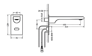 Смеситель для раковины Aquatek Лира AQ5413CR хром купить в интернет-магазине сантехники Sanbest