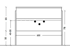 Тумба с раковиной и столешницей Armadi Art Vallessi 60 дуб темный фактурный для ванной в интернет-магазине Sanbest