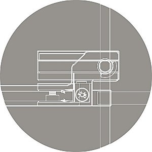 Душевой уголок Cezares Slider 80х80 SLIDER-AH-1-90-70/80-GRIGIO-NERO стекло серое тонированное/профиль черный матовый купить в интернет-магазине Sanbest