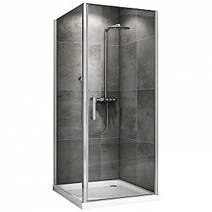 Душевой уголок ABBER Sonnenstrand AG04060-S75 60x75 стекло прозрачное/профиль хром купить в интернет-магазине Sanbest