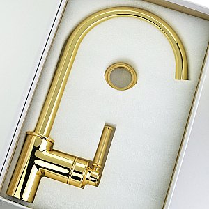 Смеситель для кухни Migliore Ermitage Mini 31484 золото купить в интернет-магазине сантехники Sanbest