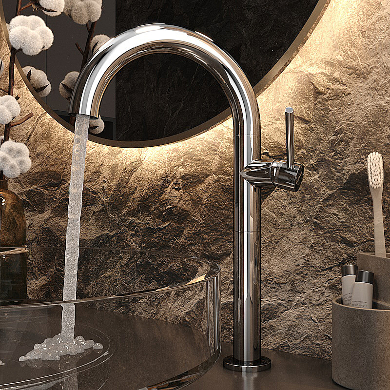 Смеситель для раковины Elghansa RADIANT XQ 16H3781 хром купить в интернет-магазине сантехники Sanbest