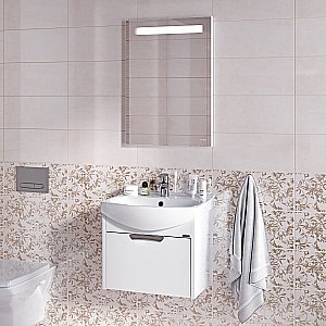 Зеркало CERSANIT LED KN-LU-LED010*50-b-Os в ванную от интернет-магазине сантехники Sanbest