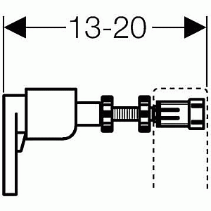 Комплект крепления для инсталляций Geberit Duofix к стене купить в интернет-магазине сантехники Sanbest