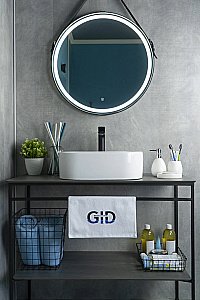 Раковина накладная Gid Creativo 47 N9266 51173 белая купить в интернет-магазине Sanbest