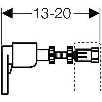 Комплект крепления для инсталляций Geberit Duofix к стене купить в интернет-магазине сантехники Sanbest