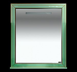 Зеркало Misty Vena 75x100 салатовая/патина в ванную от интернет-магазине сантехники Sanbest