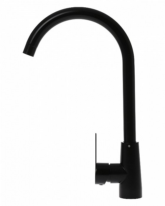 Смеситель для кухни Agger Splendid A0900144 матовый черный купить в интернет-магазине сантехники Sanbest