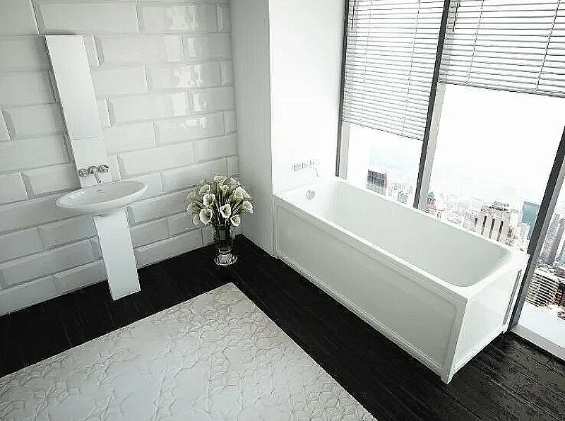 Ванна Aquatek Мия 175х70 MIY175-0000001 белая купить в интернет-магазине Sanbest