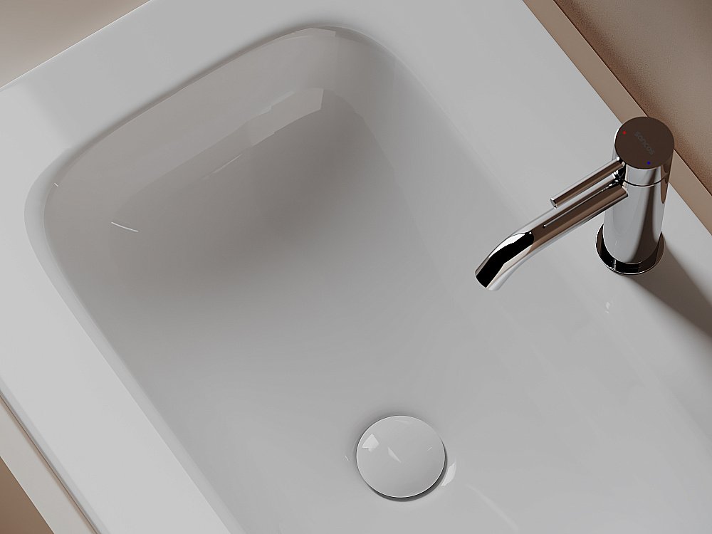 Раковина мебельная Ceramica Nova Grace CN7031 белый купить в интернет-магазине Sanbest