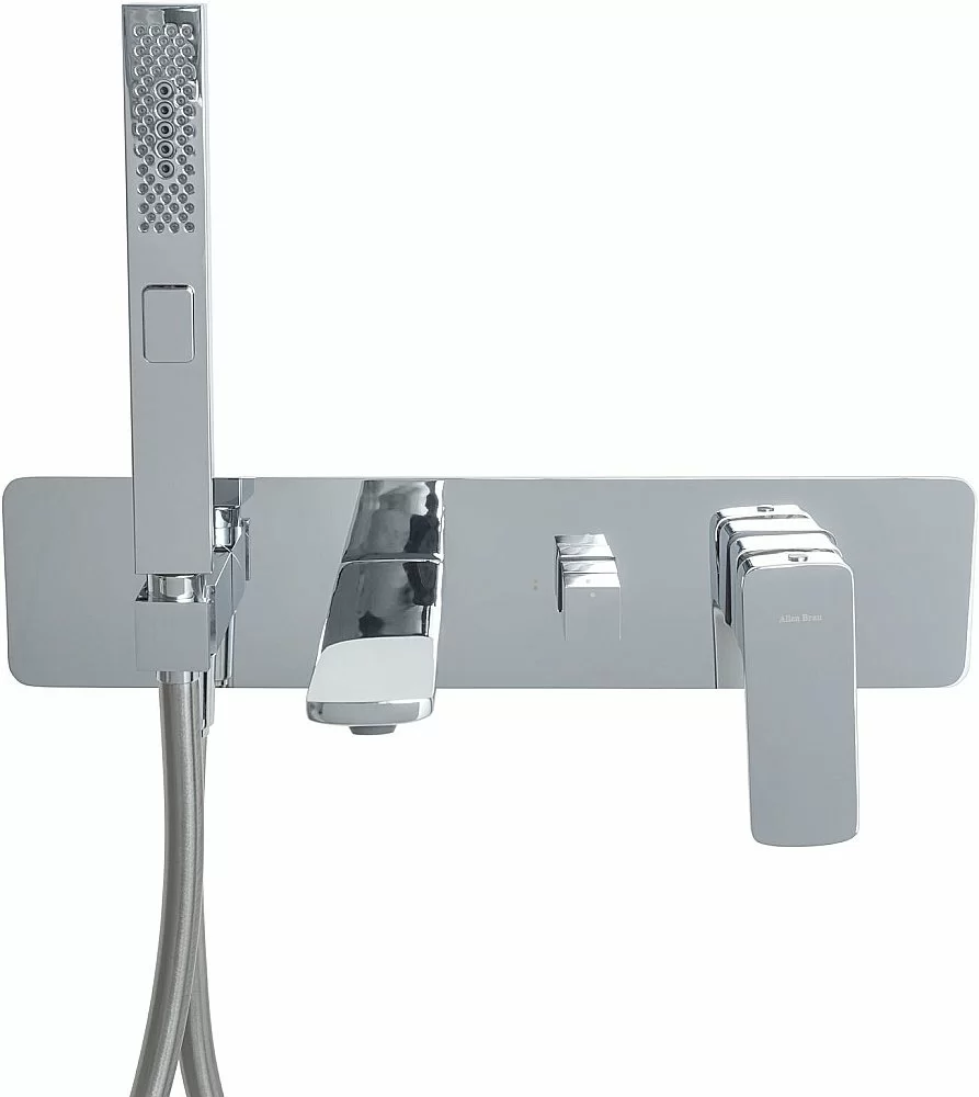 Смеситель для ванны Allen Brau Infinity 5.21007-00 хром купить в интернет-магазине сантехники Sanbest